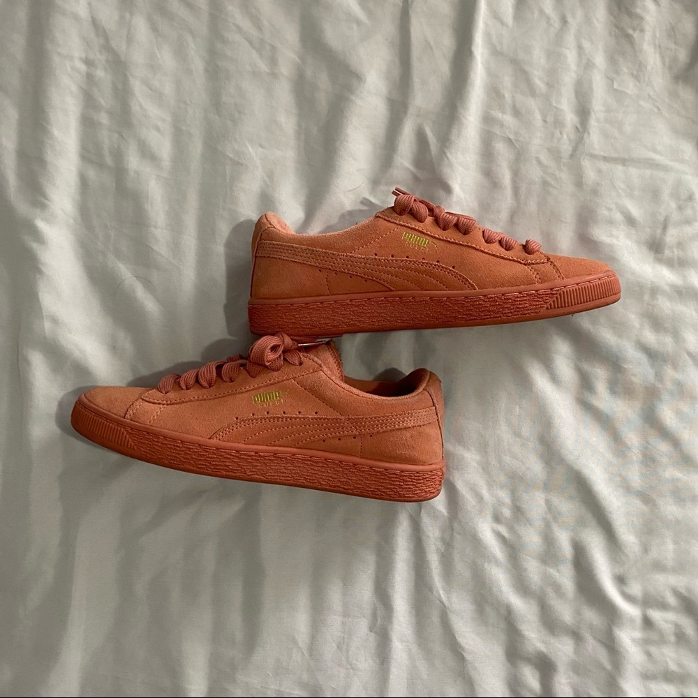 Puma Suede Pink Sneakers
